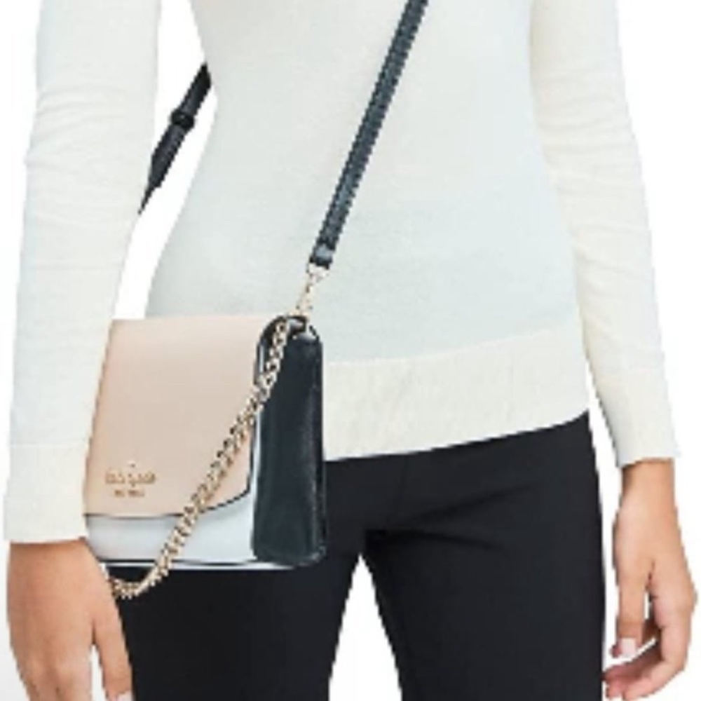 Kate Spade Carson Leather Crossbody Satchel Shoulder Bag NEW WITH TAGS - Picture 2 of 16